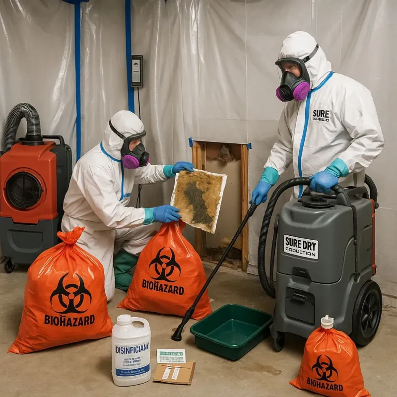 Contaminated Water Handling Protocols process in Moline, IL