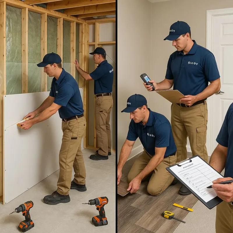 Repairs and Reconstruction process in Moline, IL